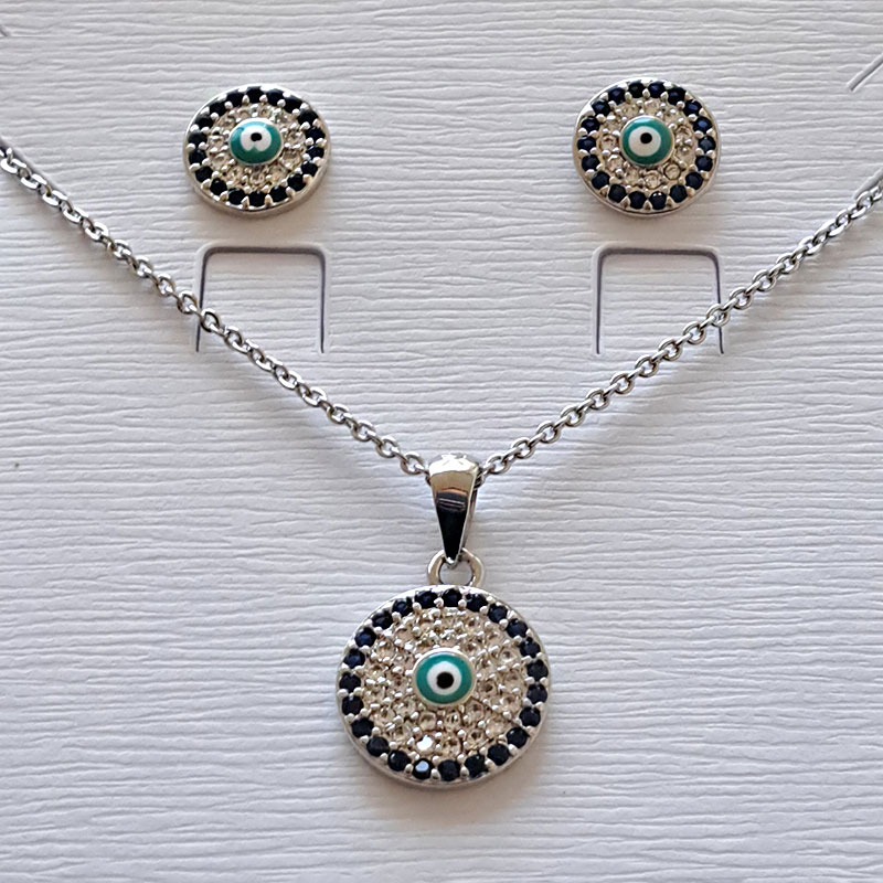 نیم ست زنانه تیتانیوم کد w-se-260