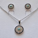 نیم ست زنانه تیتانیوم کد w-se-260