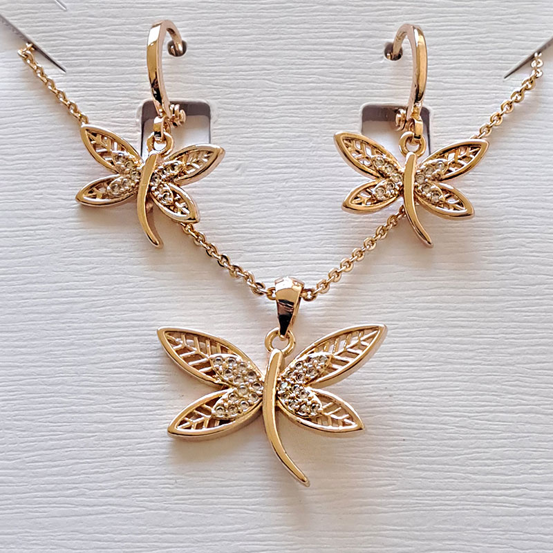 نیم ست زنانه تیتانیوم کد w-se-262