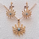 نیم ست زنانه تیتانیوم کد w-se-264