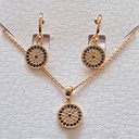 نیم ست زنانه تیتانیوم کد w-se-265