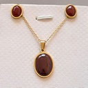 نیم ست زنانه استیل کد w-se-269