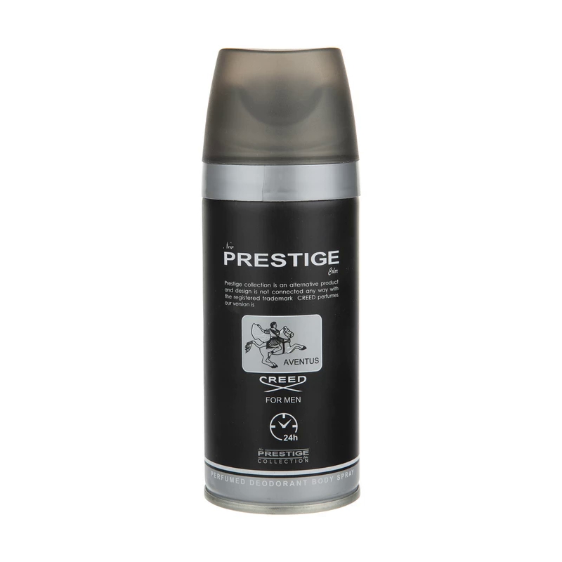 اسپری خوشبو کننده بدن مردانه پرستیژ مدل Creed Aventus حجم 150 میل