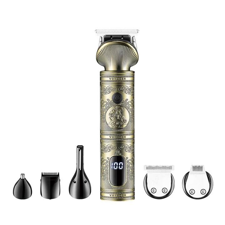 ماشین اصلاح موی سر و صورت وی جی ار مدل 6 کاره v-106
