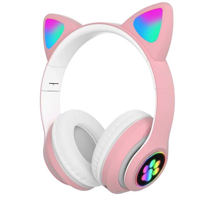 هدست بلوتوثی مدل cat ear  