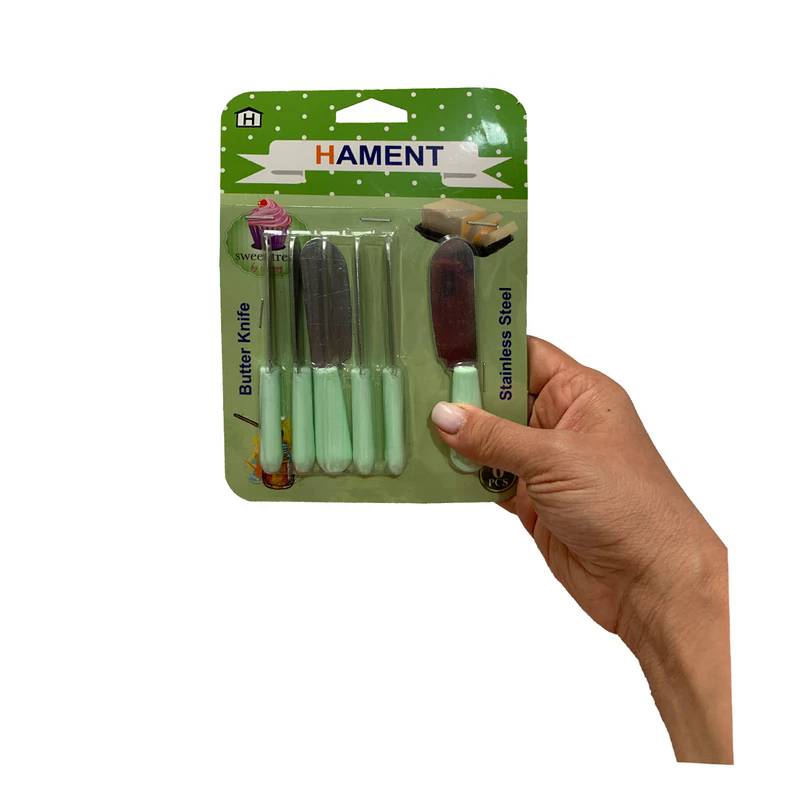 کارد کره خوری مدل Hmnt بسته 6 عددی