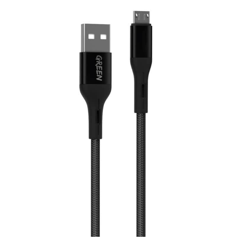 کابل گرین لاین USB-A به میکرو Green Braided USB-A to micro cable 3m