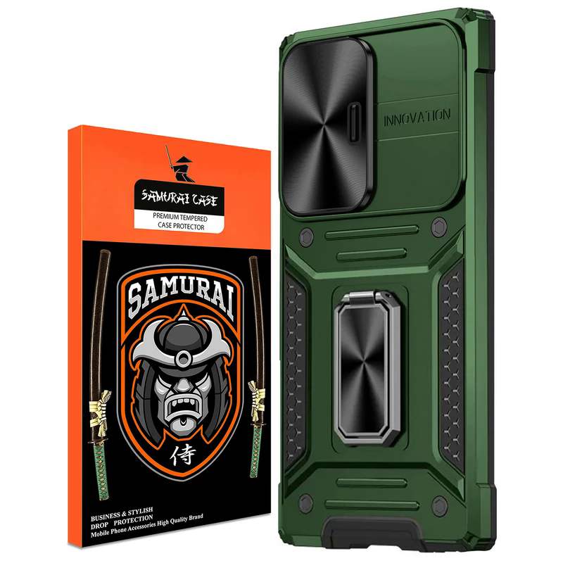 کاور سامورایی مدل CamShield Armor مناسب برای گوشی موبایل سامسونگ Galaxy S24 Ultra