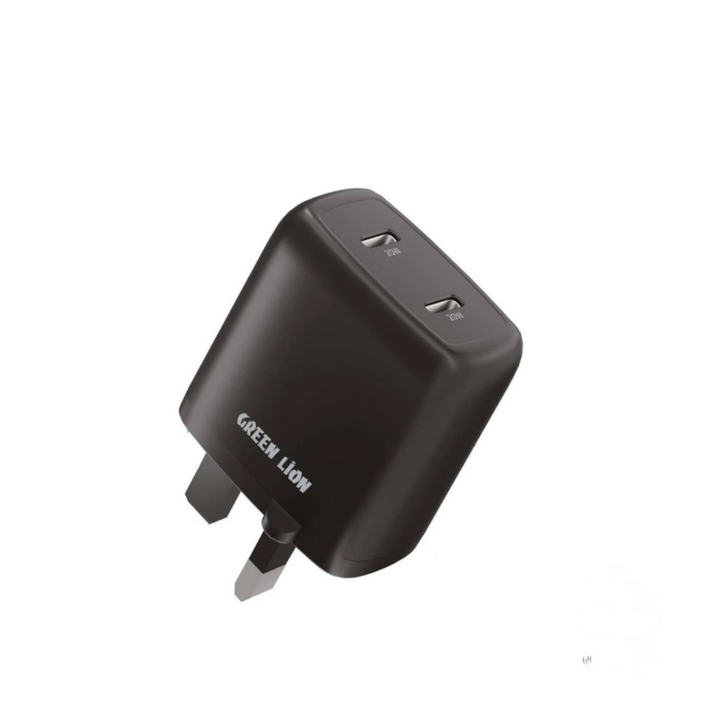 شارژر گرین لاین 40 واتی با کابل تایپ سی