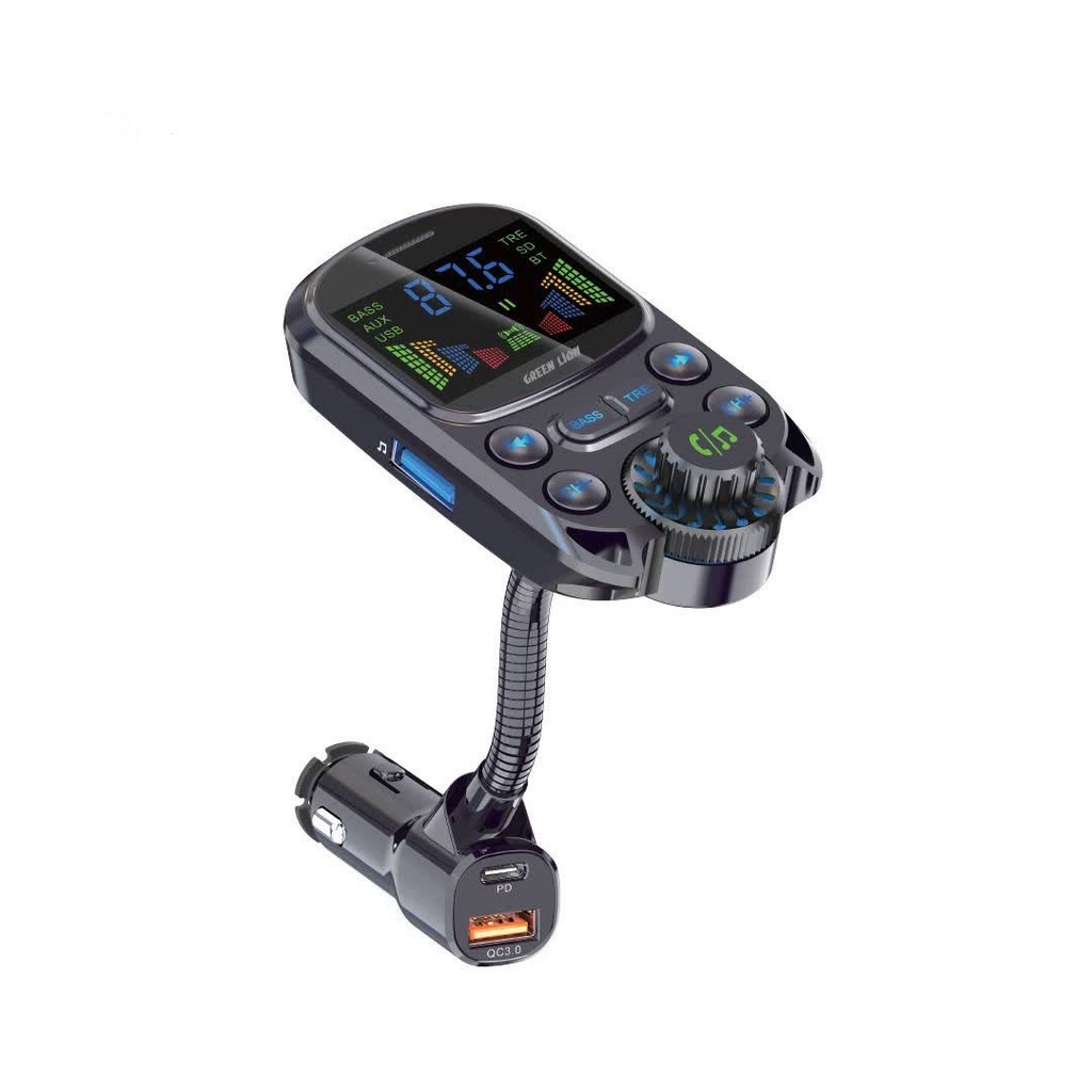 شارژر فندکی گرین لاین و فرستنده اف ام