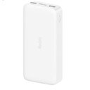 پاوربانک شیائومی مدل Redmi ظرفیت 20000 میلی آمپرساعت به همراه کابل تبدیل microUSB