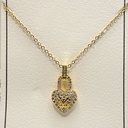 گردبند قلب مدل لویی ویتون