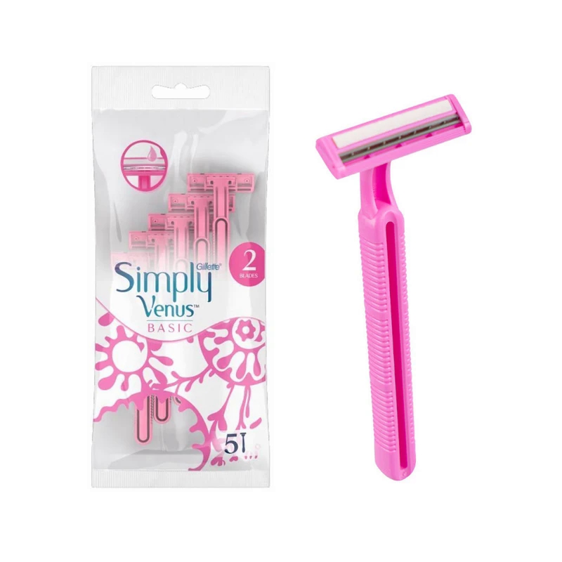 خودتراش ژیلت مدل Simply Venus Basic بسته 5 عددی