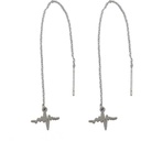 گوشواره بخیه ای مدل ضربان کد w-er-071