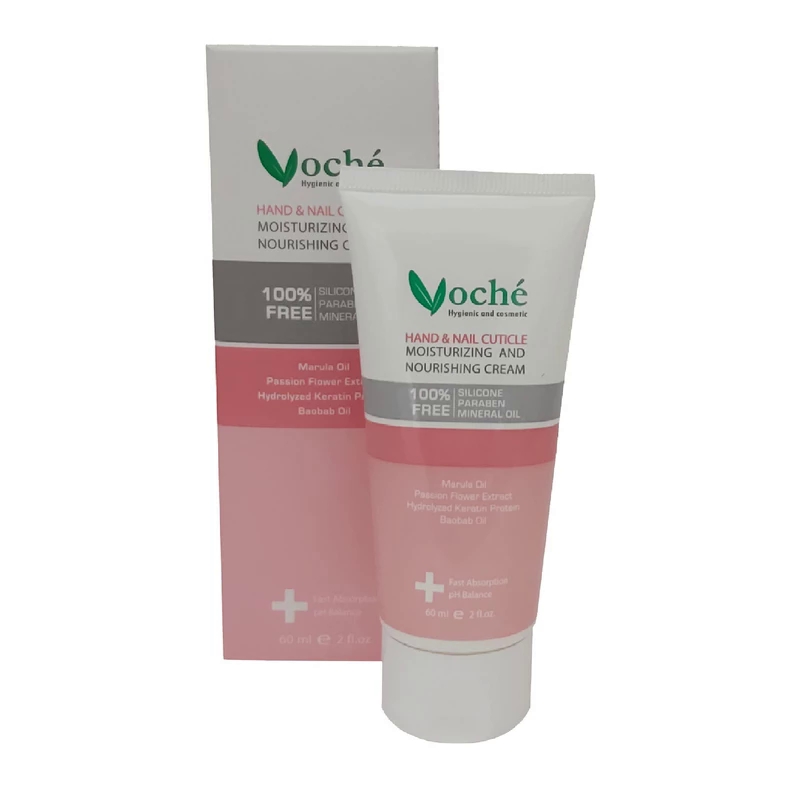 کرم مرطوب‌کننده پوست‌دست و کوتیکول‌ناخن وچه 60 میل