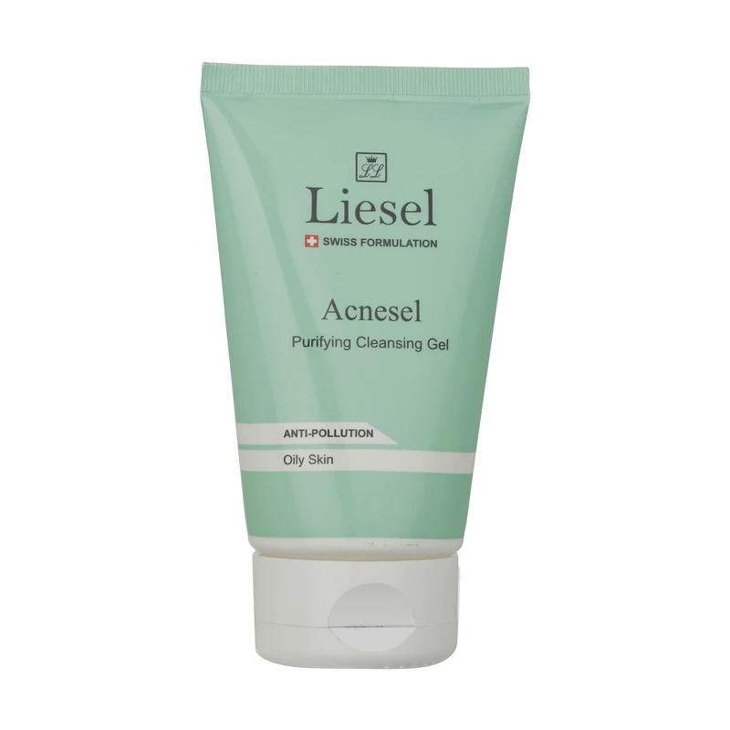 ژل شست و شوی صورت لایسل مدل Acnesel مناسب پوست های چرب حجم 150 میلی لیتر