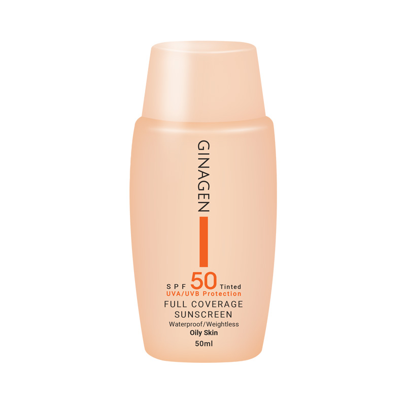کرم ضدآفتاب رنگی ژیناژن با SPF50 مناسب پوست چرب حجم 50 میل-شماره 02