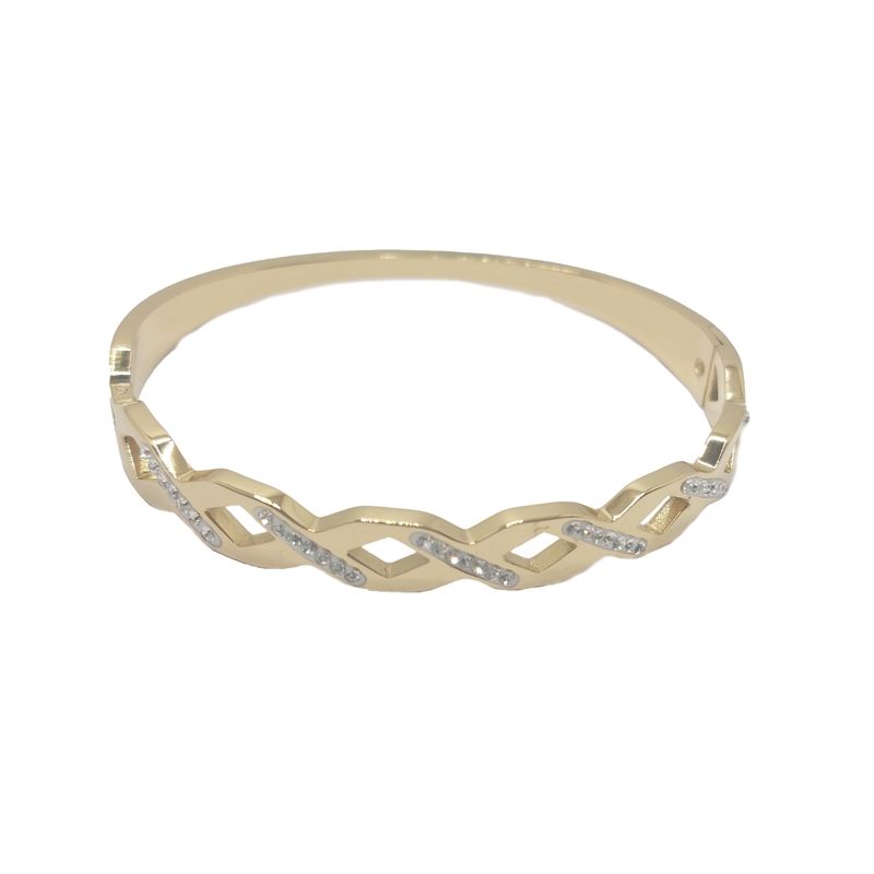 دستبند النگویی استیل کد w-br-01