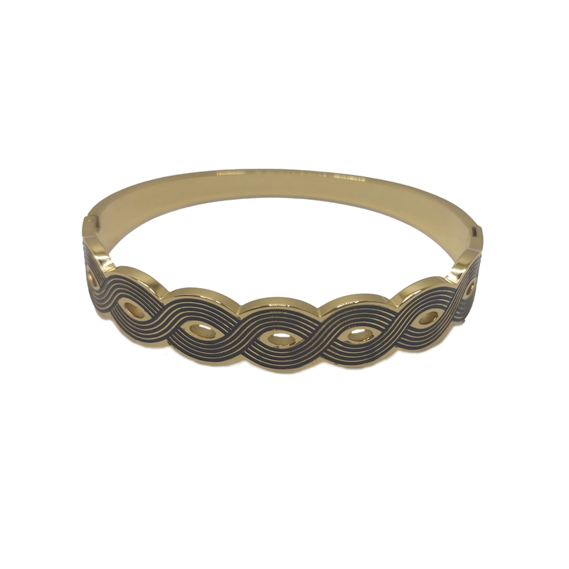 دستبند النگویی استیل کد w-br-03