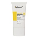 فلوئید ضدآفتاب بی رنگ ویتالیر مدل ویتامین سی مناسب انواع پوست حجم 50 میل