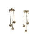 گوشواره اویزدار گوی کد w-er-04