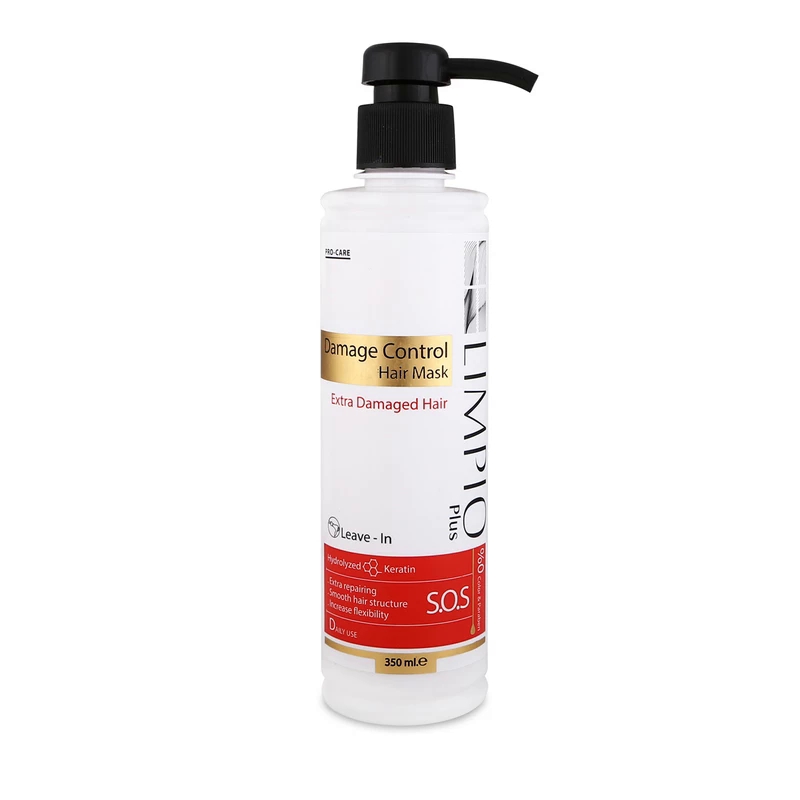 ماسک مو ترمیم‌کننده لیمپیو کراتینه‌مو مناسب موهای آسیب‌دیده 350 میل