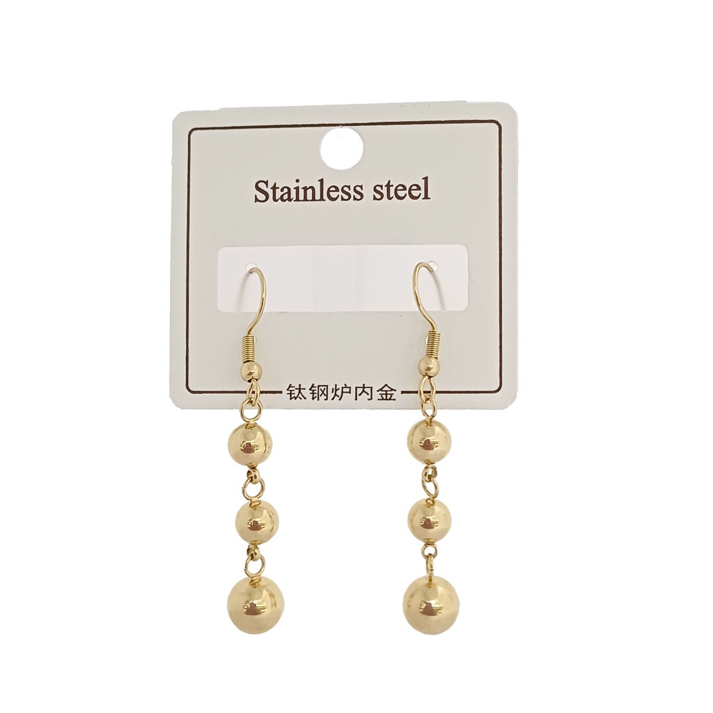 گوشواره اویزدار مدل گوی کد w-er-079