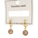 گوشواره اویزدار مدل بولگاری کد w-er-076