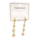 گوشواره اویزدار مدل گوی کد w-er-081