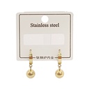 گوشواره اویزدار مدل گوی کد w-er-082