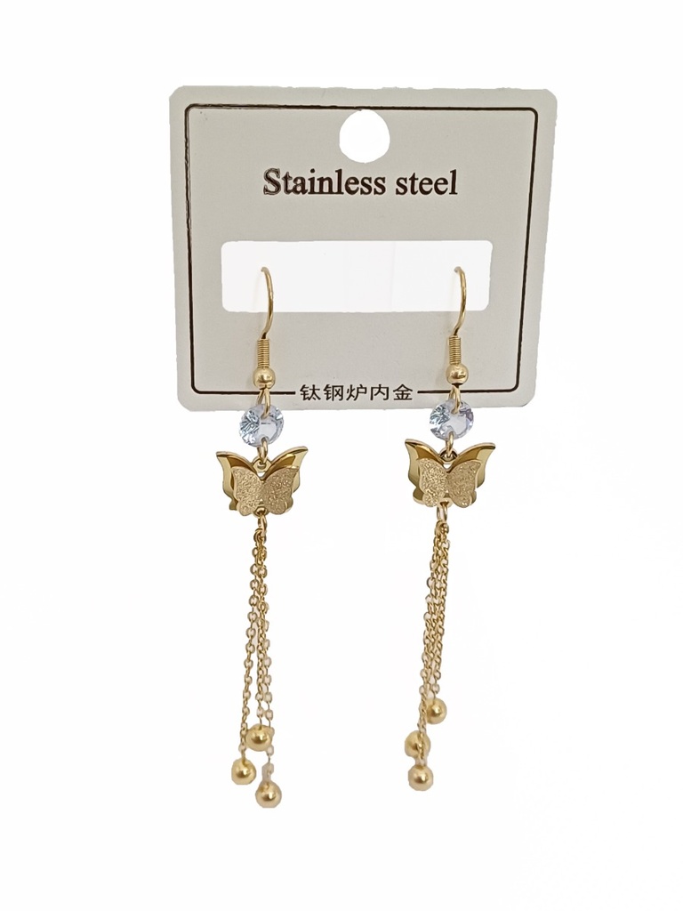 گوشواره اویزدار مدل پروانه کدw-er-083