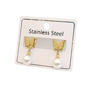 گوشواره اویزدار مدل پروانه کد w-er-087