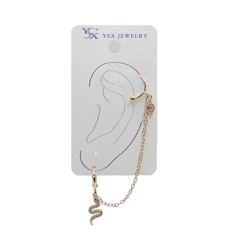 گوشواره ایرکاف زنجیری مدل مار کد-w-er-103