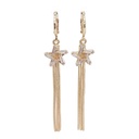 گوشواره اویزدار مدل ستاره کد w-er-147