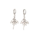 گوشواره اویزدار مدل بالرین کد w-er-158