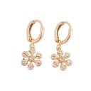 گوشواره اویزدار مدل گل کد w-er-160