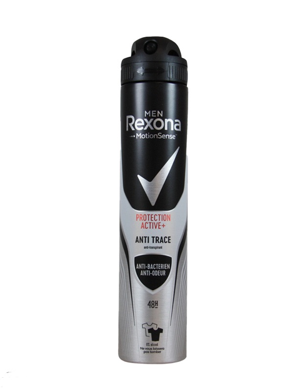 اسپری ضد تعریق مردانه پروتکشن اکتیو رکسونا – Rexona Men Motionsense Active Protection + Anti Trace 200ml