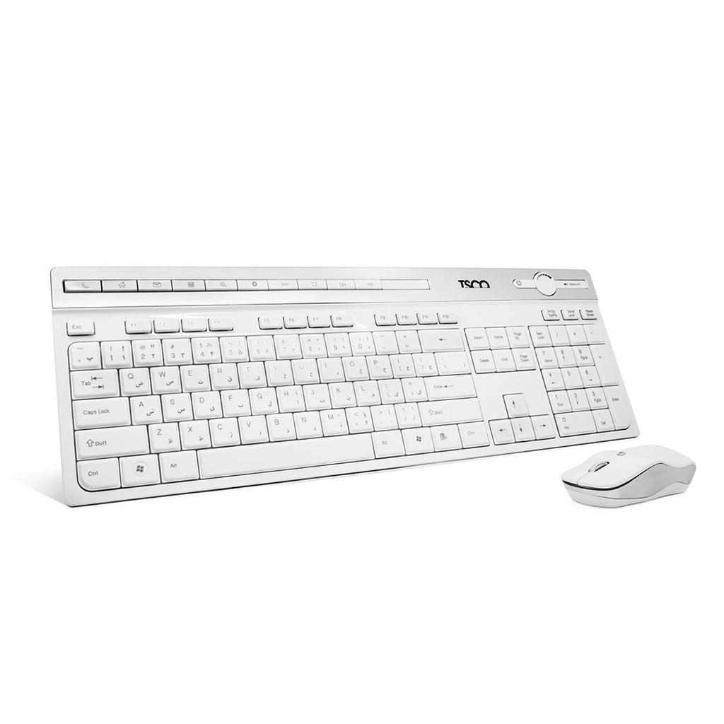  کیبورد و ماوس بی سیم تسکو مدل TKM 7106W