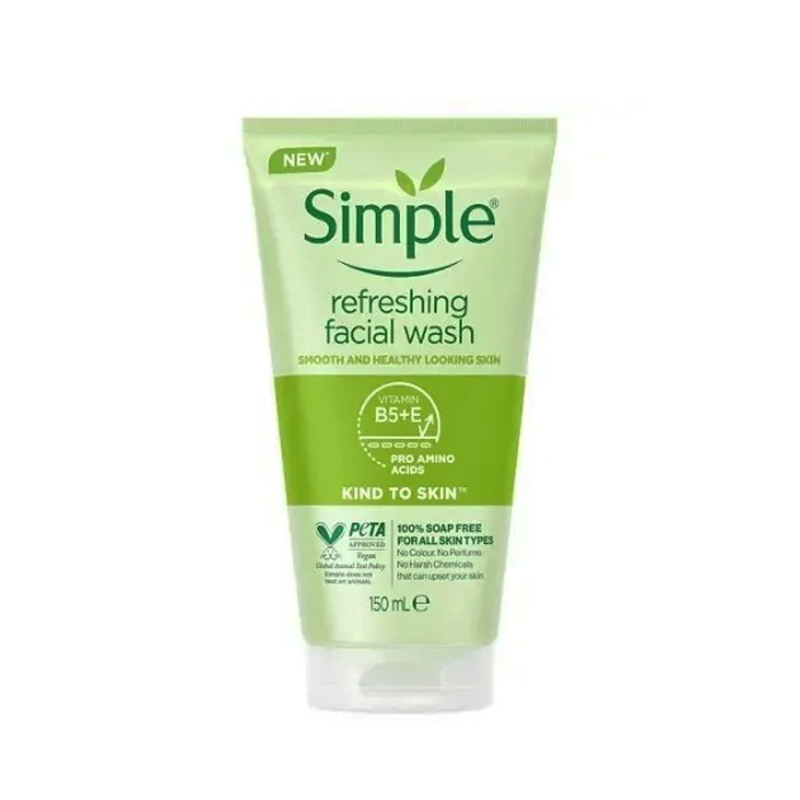 ژل شستشوی صورت سیمپل مدل Refreshing B5+E  50 میل