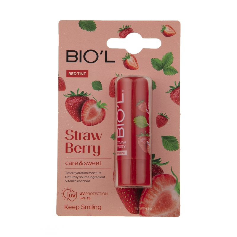 بالم لب بیول مدل CARE & SWEETبا رایحه توت فرنگی