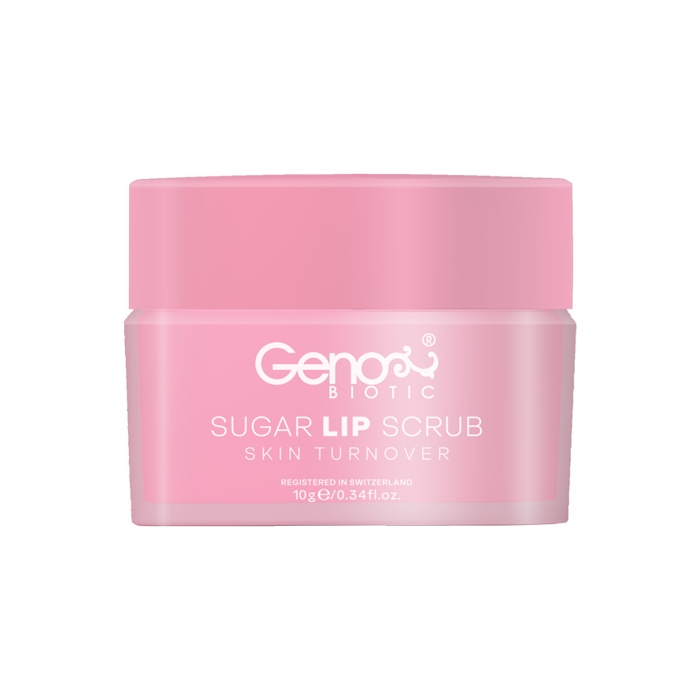 اسکراب لایه بردار لب ژنوبایوتیک مدل شکر 10 گرم
