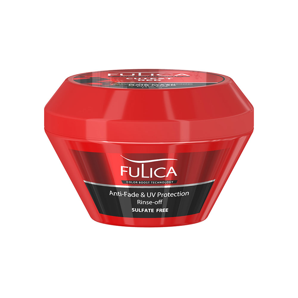 ماسک فولیکا تقویت‌کننده و نرم‌کننده عمیق رنگ مو قرمز 300میل