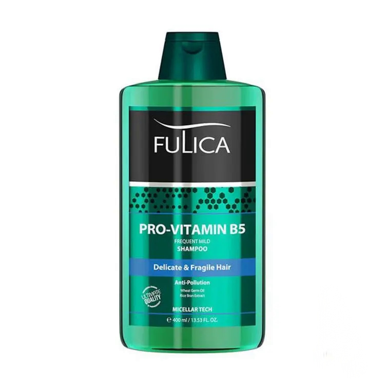 شامپو فولیکا فاقد سولفات ملایم مخصوص موهای حساس و شکننده 400میل