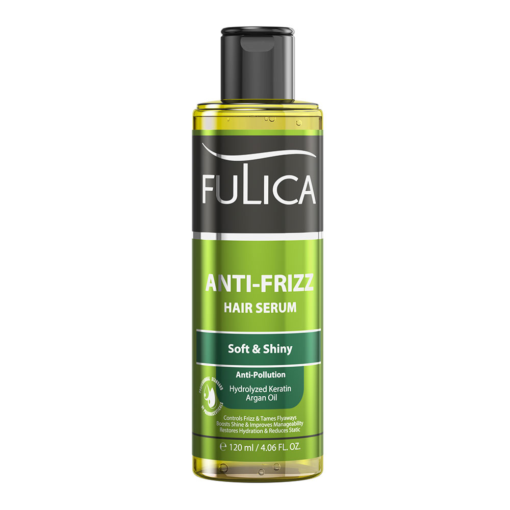 سرم فولیکا مدل آنتی‌فریز براق کننده موهای وزدار، کدر و شکننده 120میل