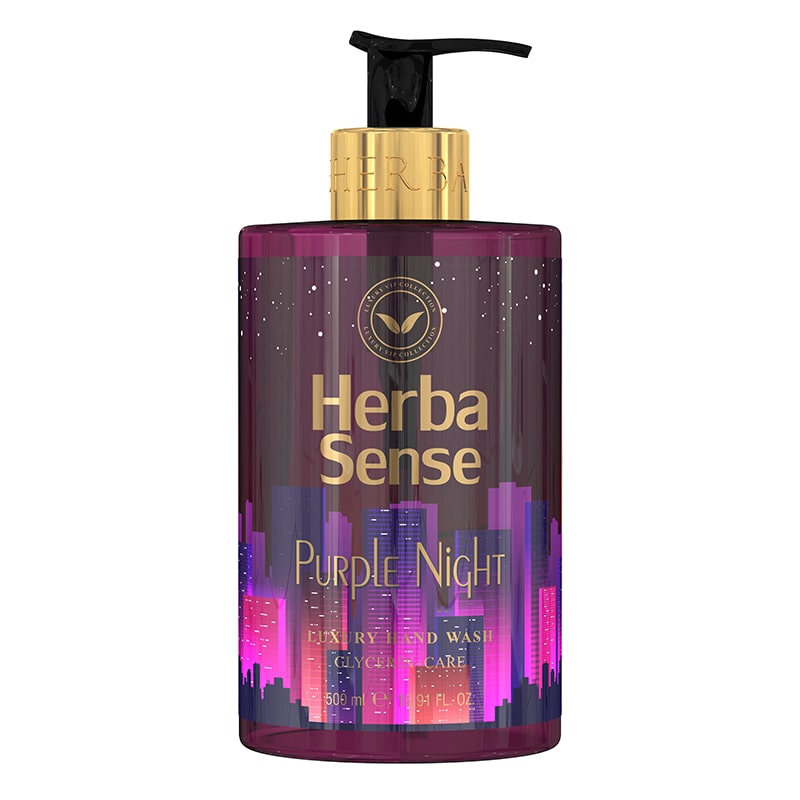 مایع دستشویی آردن هرباسنس مدل Purple Night حجم500میل