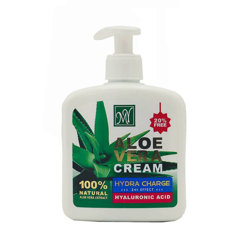 کرم مرطوب‌کننده پمپی آلوئه‌ورا مای 490میل