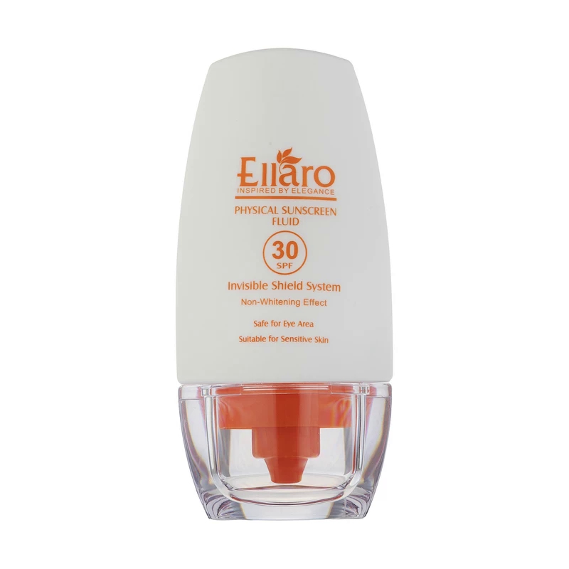 فلوئید ضدآفتاب بی رنگ الارو SPF30 مدل پوست حساس 50میل