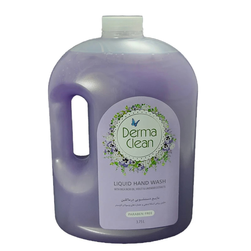 مایع دستشویی درماکلین مدل ویولا و لاوندر حجم 3.75 لیتر