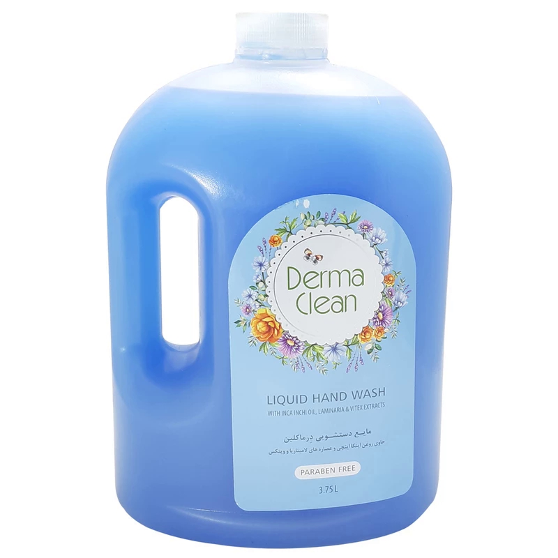 مایع دستشویی درماکلین مدل لامیناریا و ویتکس 3.75 لیتر