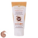 کرم ضد آفتاب رنگی SPF50 فاقد جاذبهای شیمیایی سان سیف مدل Viti-Sens ‌مناسب پوست‌‌حساس 50میل-بژ طبیعی